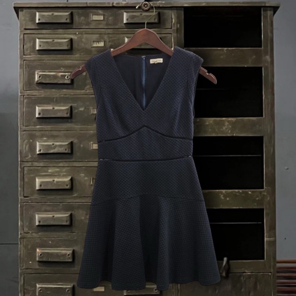 REBECCA TAYLOR • Dark Navy Sailor Shift  Dress - Picture 15 of 15